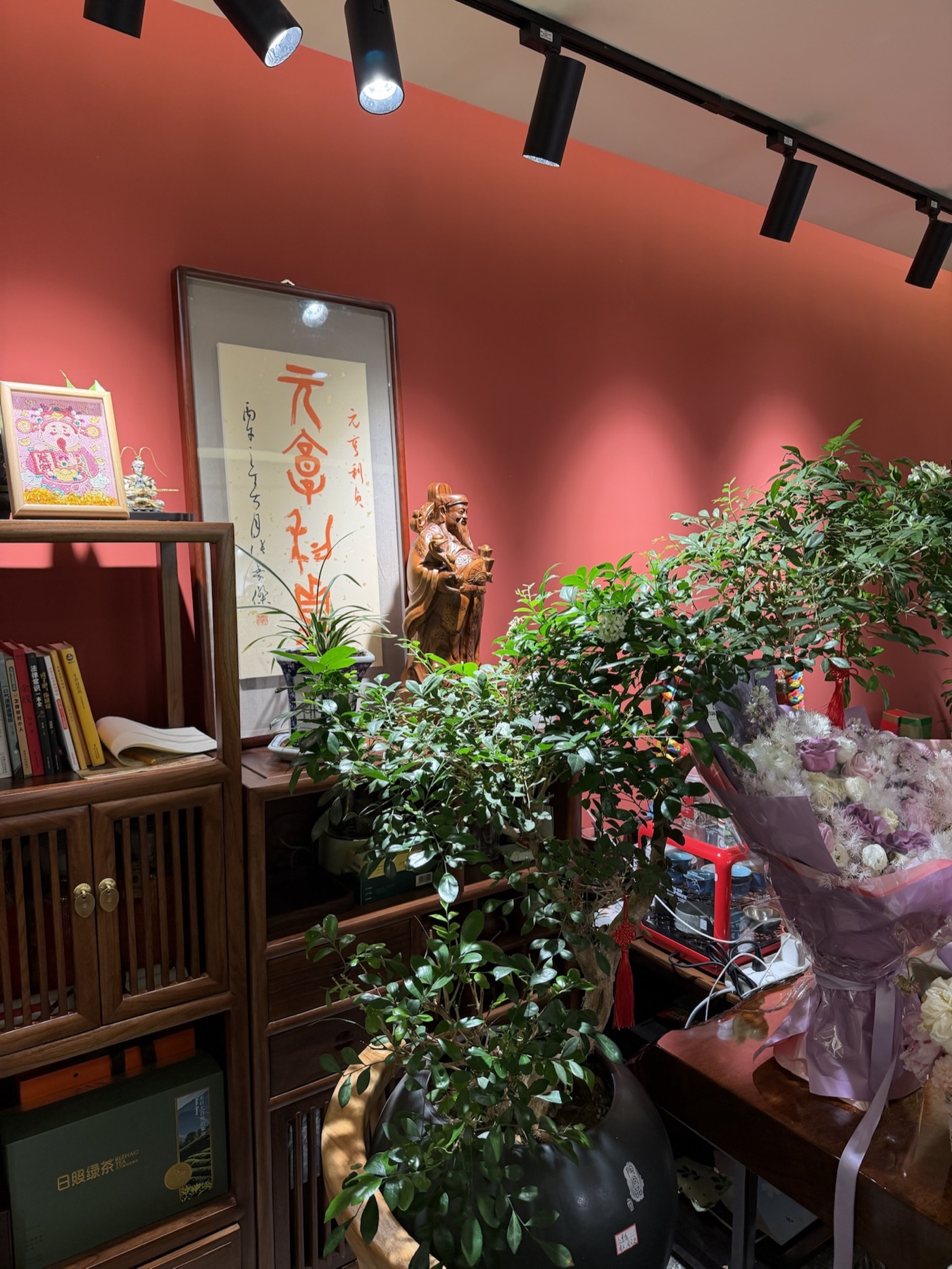 乾庄寄卖店内晋商文化陈设